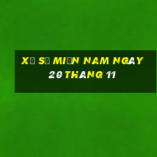 xổ số miền nam ngày 20 tháng 11