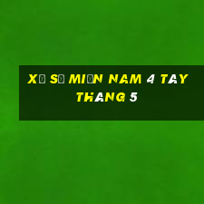 xổ số miền nam 4 tây tháng 5