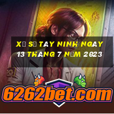 xổ số tây ninh ngày 13 tháng 7 năm 2023