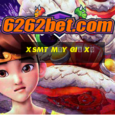 xsmt mấy giờ xổ