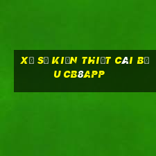 Xổ số kiến thiết Cái Bầu cb8app