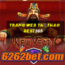 Trang web thể thao best365