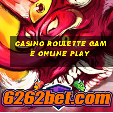 casino roulette game online play