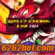 bang xếp hạng world cup 2024