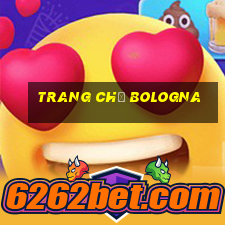 Trang Chủ Bologna