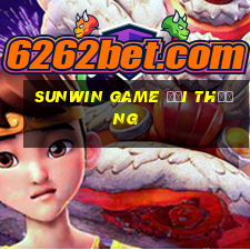 sunwin game đổi thưởng