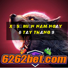 xổ số miền nam ngày 6 tây tháng 9