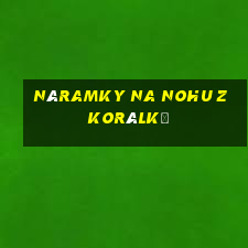 náramky na nohu z korálků