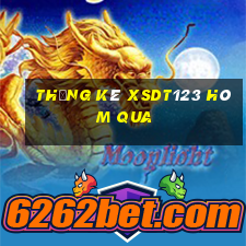 Thống kê XSDT123 hôm qua