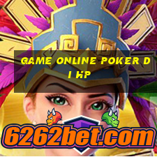 game online poker di hp