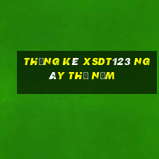 Thống kê XSDT123 ngày thứ năm