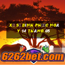 xổ số bình phước ngày 14 tháng 05