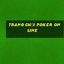 trang chơi poker online