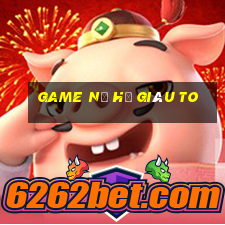 game nổ hũ giàu to