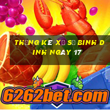 Thống kê Xổ Số binh dinh ngày 17