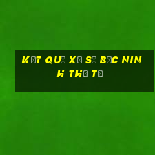 Kết quả xổ số Bắc Ninh thứ tư