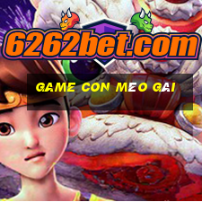 game con mèo gái