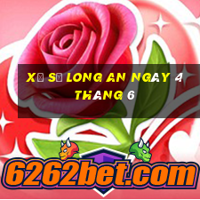 xổ số long an ngày 4 tháng 6