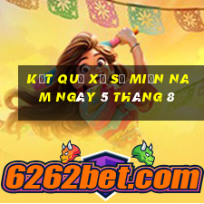 kết quả xổ số miền nam ngày 5 tháng 8