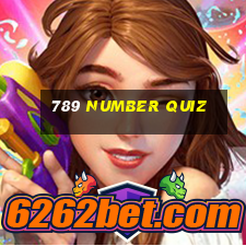 789 number quiz