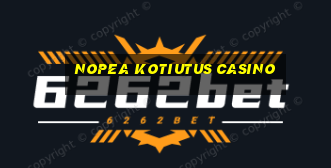 nopea kotiutus casino