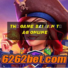 Thẻ game bài điện tử ag online