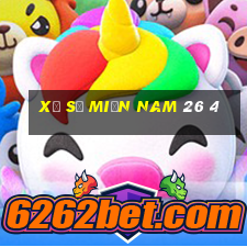 xổ số miền nam 26 4