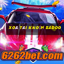 xoá tài khoản badoo