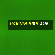 lịch vạn niên 2019