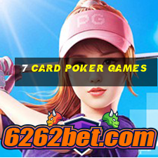 7 card poker games