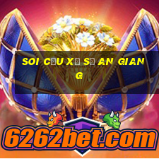 soi cầu xổ số an giang