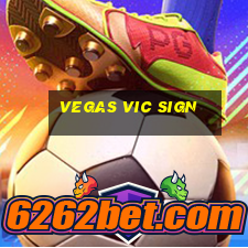 vegas vic sign