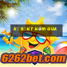 xổ số kt hôm qua