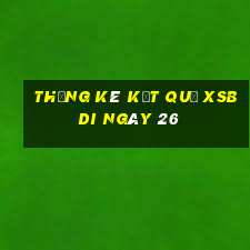 THỐNG KÊ KẾT QUẢ XSBDI ngày 26