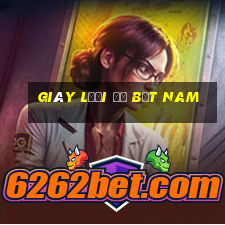 giày lười đế bệt nam