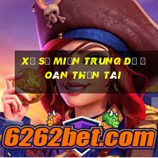 xổ số miền trung dự đoán thần tài