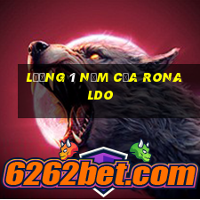 lương 1 năm của ronaldo